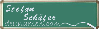 Stefan Schäfer Visitenkarte